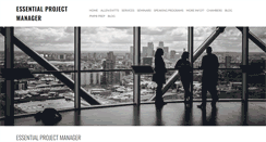 Desktop Screenshot of essentialprojectmanager.com